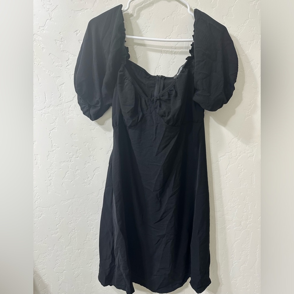 Missguided Maternity black dress